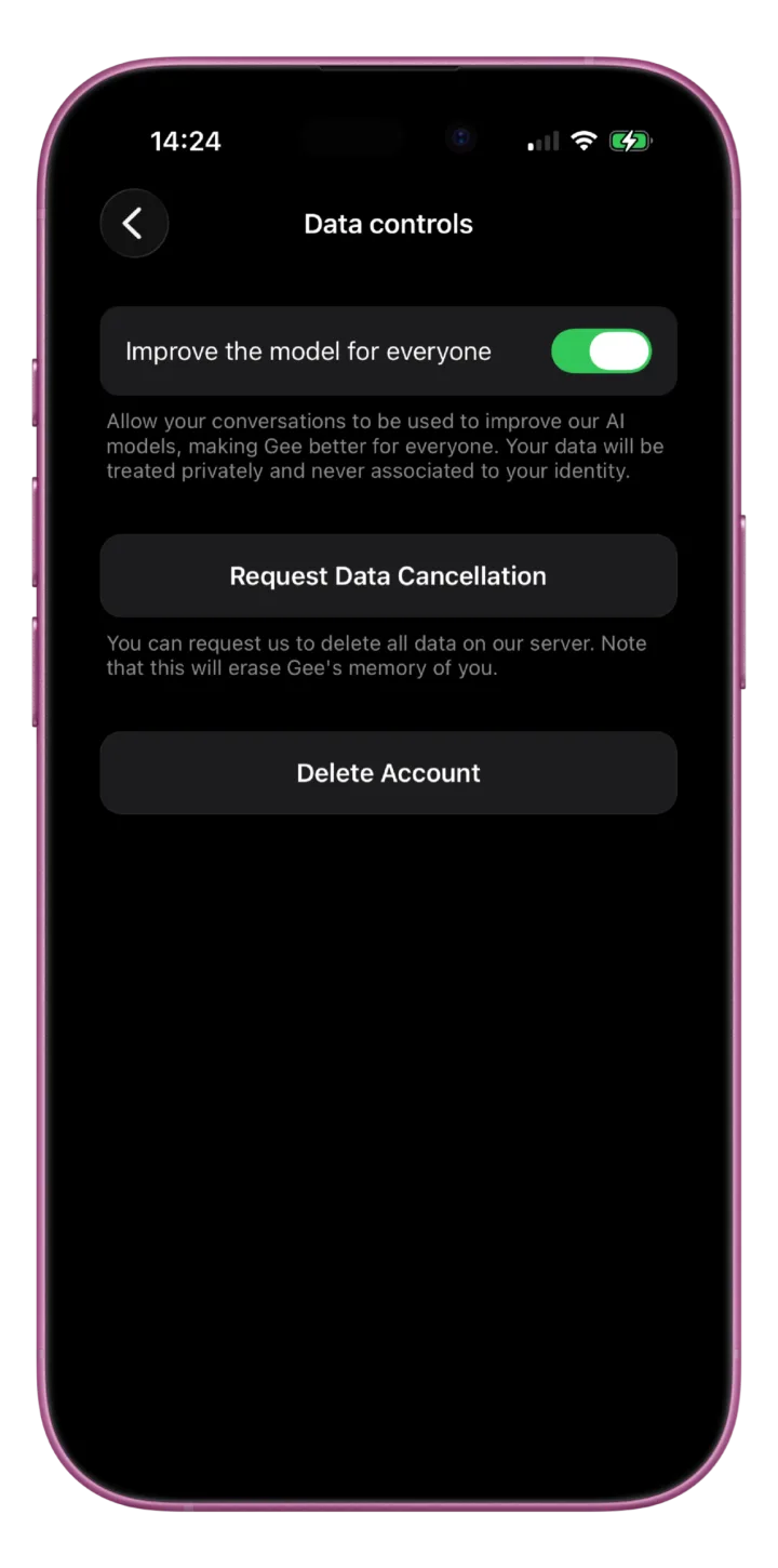 Total privacy